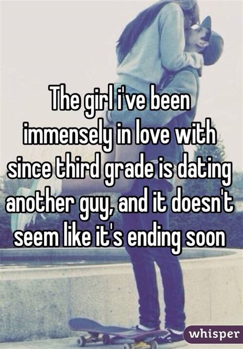 guy i like is dating another girl